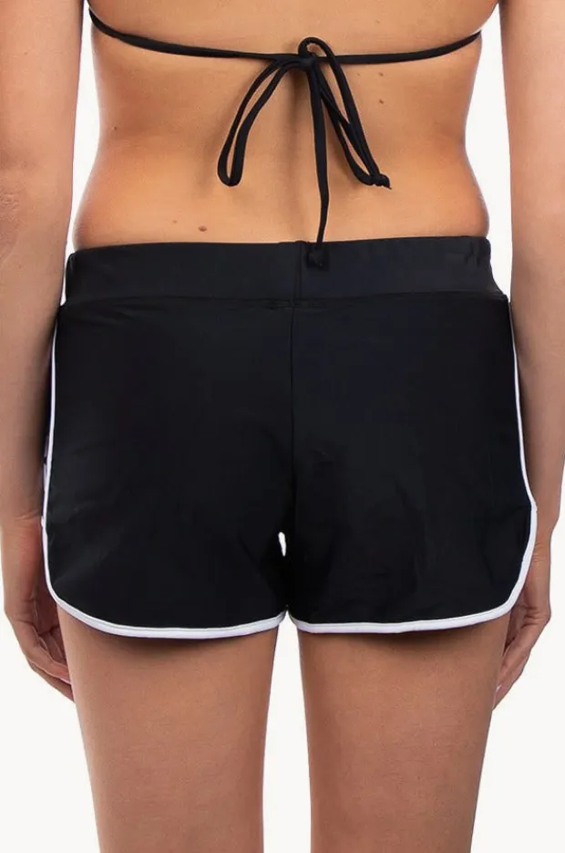 Women Salty Ink Plain Sporty Boardshort