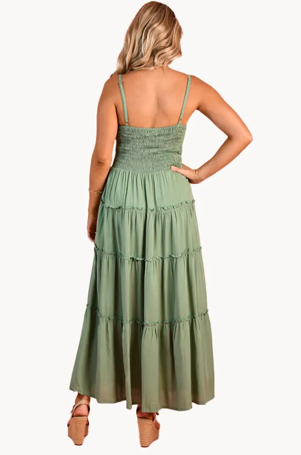 Women Go Girl Plain Traveller Maxi Dress