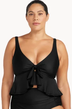 Women Artesands Plains Chagall Midriff Bikini Top