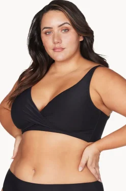 Women Artesands Plains Delacroix Cross Front Bra