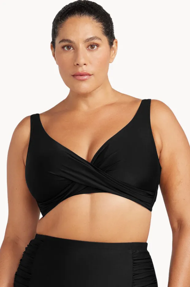 Women Artesands Plains Delacroix Cross Front Bra