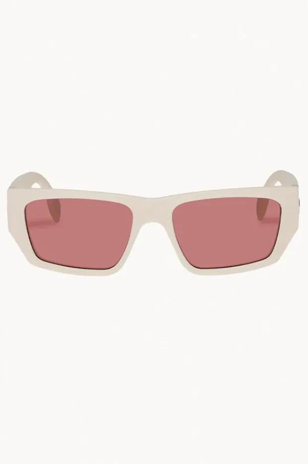 Women Le Specs Plastic Measures Sunglasses