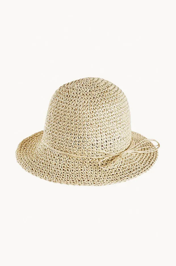 Acorn Poet Straw Crochet Hat