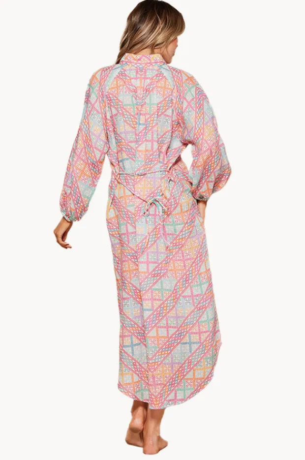Women Tigerlily Pomona Lorena Maxi Shirt Dress