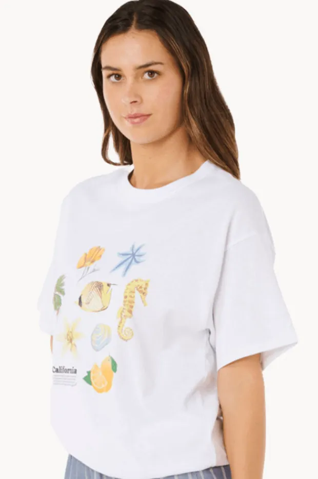 Women Rip Curl Poolside Heritage Tee