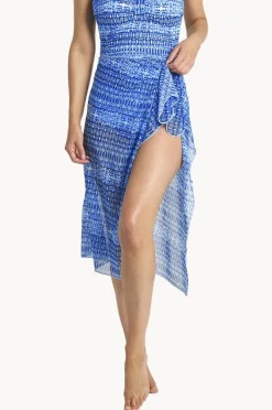 Women Jantzen Portugal Midi Mesh Sarong