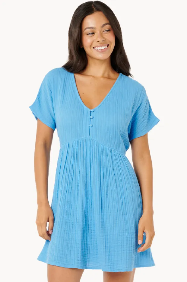 Women Rip Curl Premium Surf Short Sleeve Dress