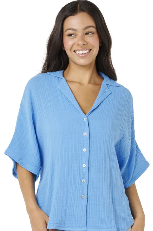 Women Rip Curl Premium Surf Short Sleeve Shirt