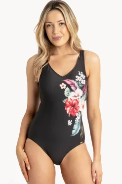 Women Jantzen Raeni E/F Cup Underwire One Piece