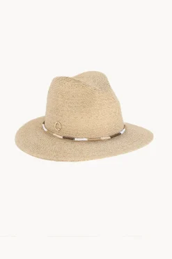 Women Sundaise Raffia Multi Beaded Panama Hat