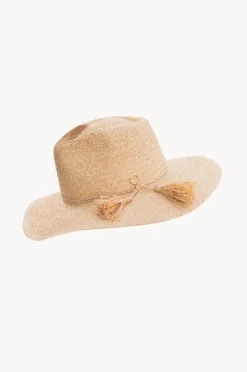 Women Sundaise Raffia Tassel Panama Hat