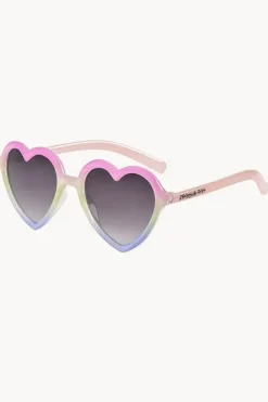 Frankie Ray Rainbow Heart Sunnies