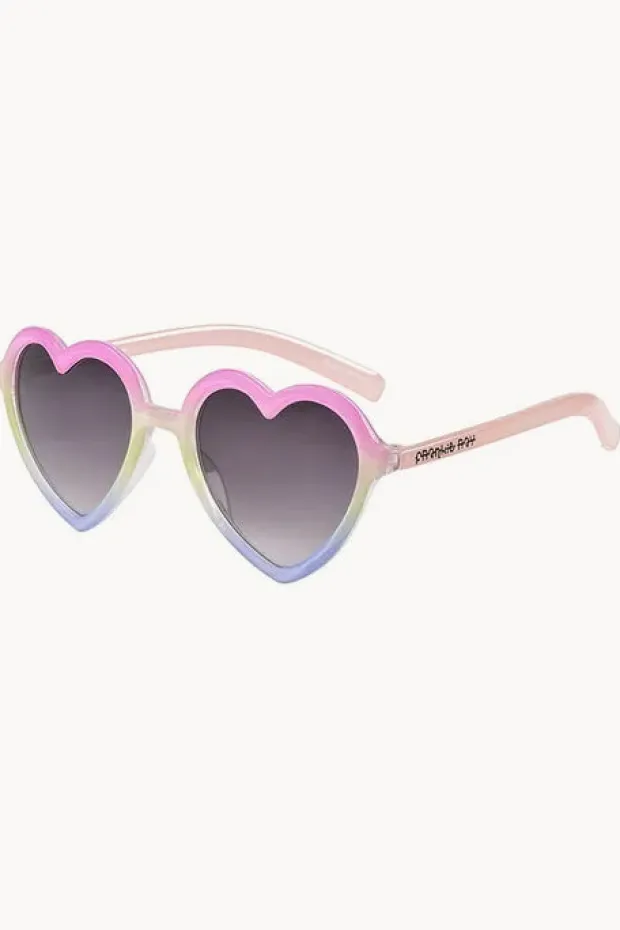 Frankie Ray Rainbow Heart Sunnies
