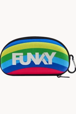 Funky Trunks Rainbowie Goggle Case