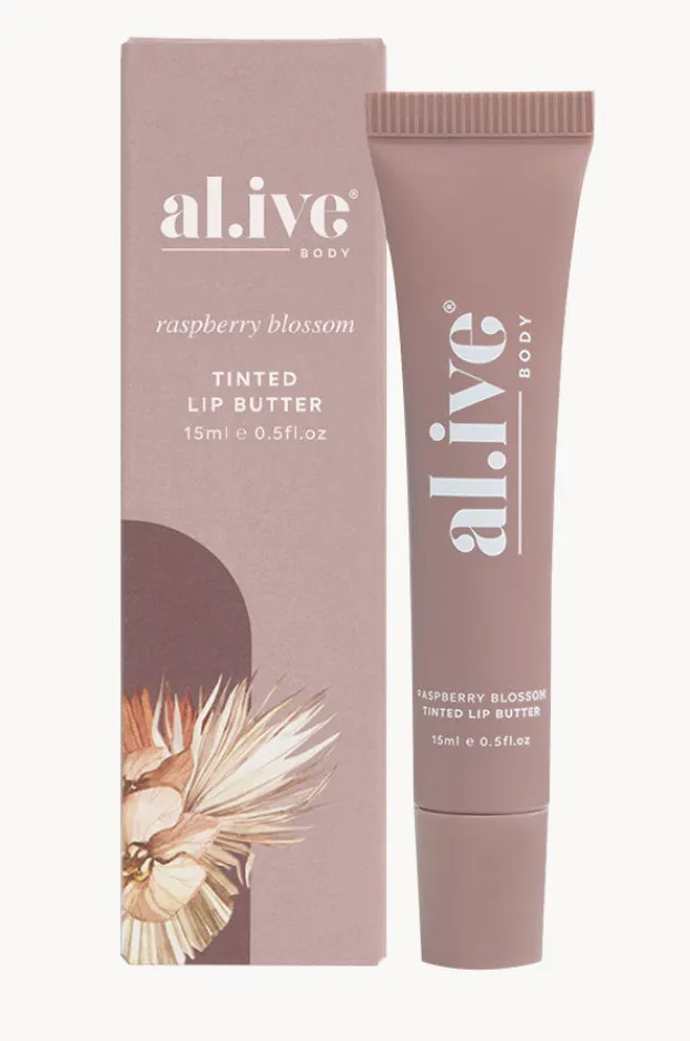 Women Al.ive Body Raspberry Blossom Tinted Lip Butter 15ml