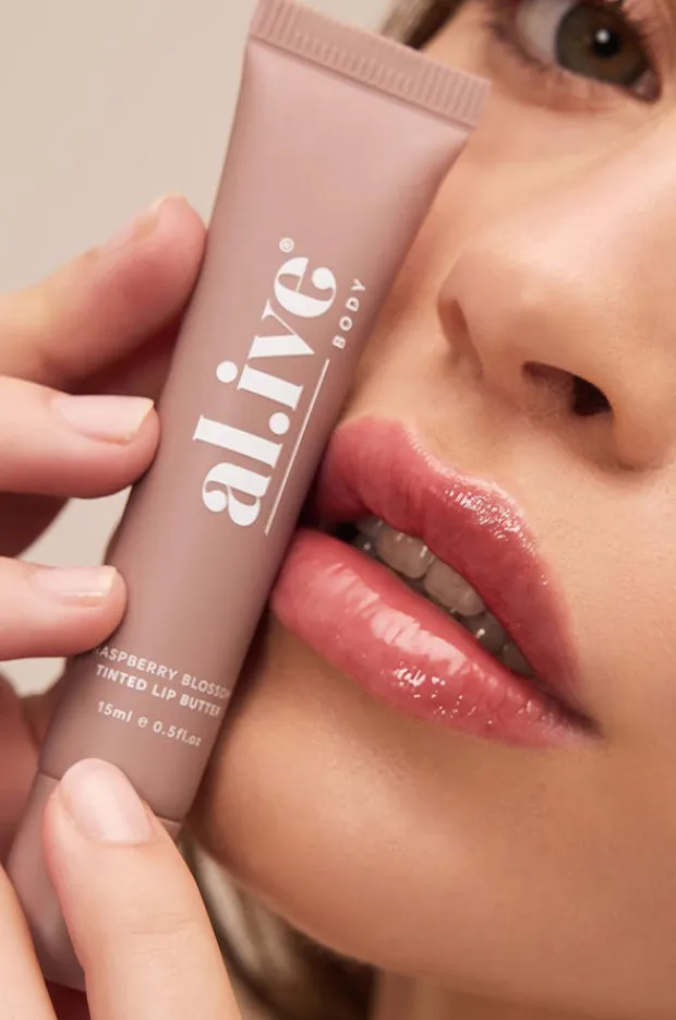 Women Al.ive Body Raspberry Blossom Tinted Lip Butter 15ml
