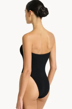 Women Bond-eye Recycled Fane Bandeau One Piece