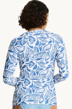 Women Sea Level Reef Long Sleeve Suntop