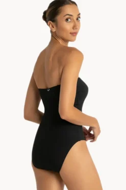 Women Sunseeker Reset D/DD Cup Spliced Bandeau One Piece