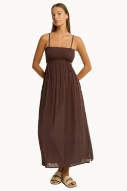 Women Sea Level Resort Essentials Bandeau Dress