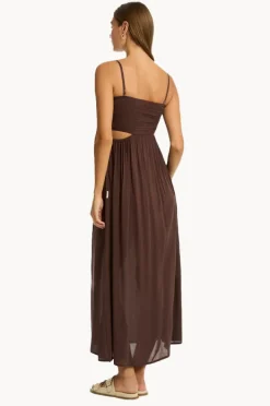 Women Sea Level Resort Essentials Bandeau Dress