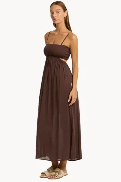 Women Sea Level Resort Essentials Bandeau Dress