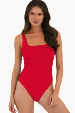 Women Moontide Retro Deco F/G Cup Square Neck One Piece