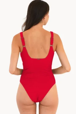 Women Moontide Retro Deco F/G Cup Square Neck One Piece