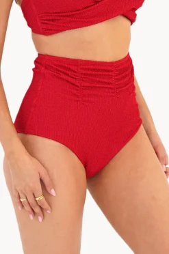 Women Moontide Retro Deco High Waist Gathered Pant