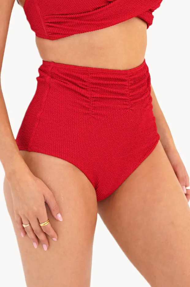 Women Moontide Retro Deco High Waist Gathered Pant