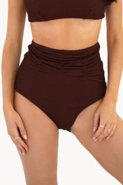 Women Moontide Retro Deco High Waist Gathered Pant