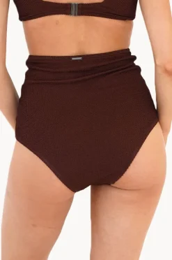 Women Moontide Retro Deco High Waist Gathered Pant