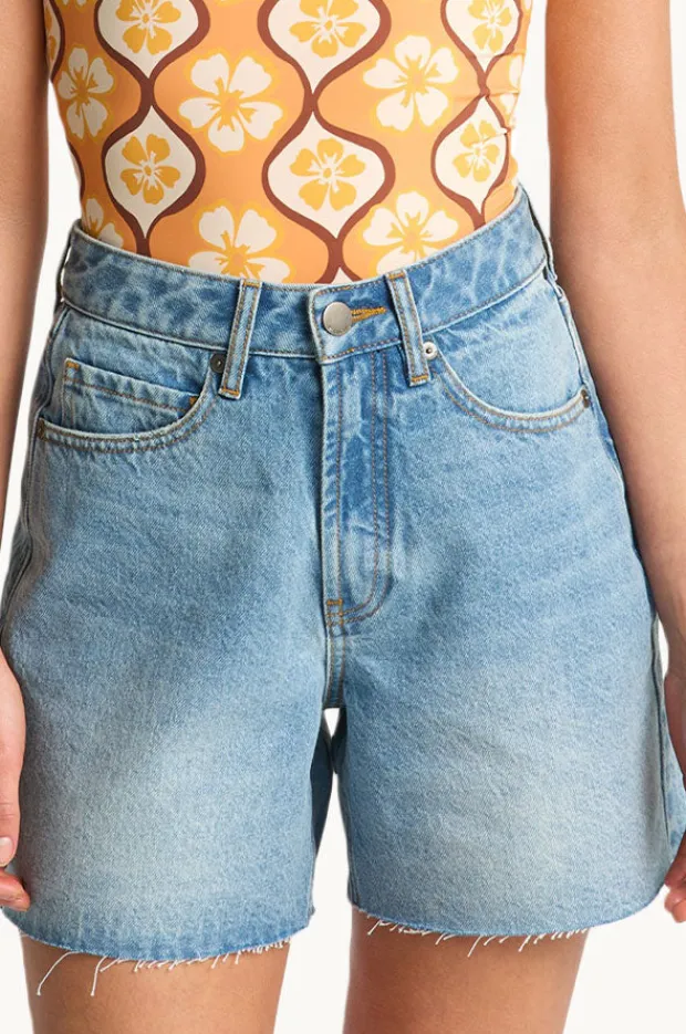 Women Billabong Riley Denim Short