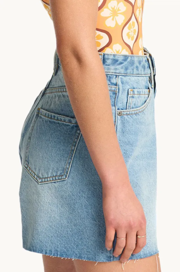 Women Billabong Riley Denim Short