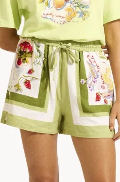 Women Seafolly Riviera Coast Drawcord Short