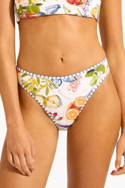 Women Seafolly Riviera Coast High Leg Pant