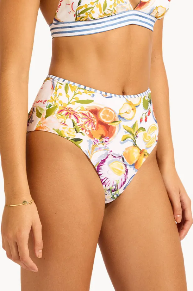 Women Seafolly Riviera Coast High Waisted Pant