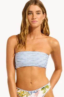 Women Seafolly Riviera Coast Reversible Tube Top