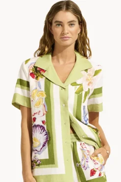 Women Seafolly Riviera Coast Shirt