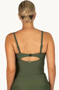 Women Baku Rococco F/G Cup Lace Up Tankini Separate
