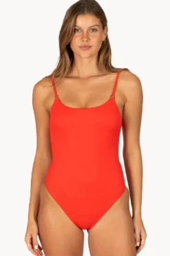 Women Baku Rococco Minimalist High Leg One Piece