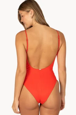 Women Baku Rococco Minimalist High Leg One Piece