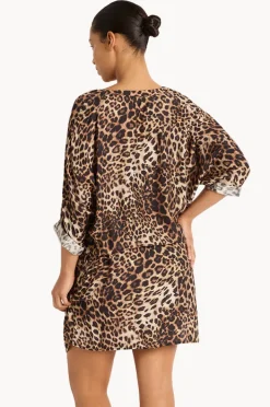 Women Monte u0026 Lou Romeo 3/4 Sleeve Shirt Dress