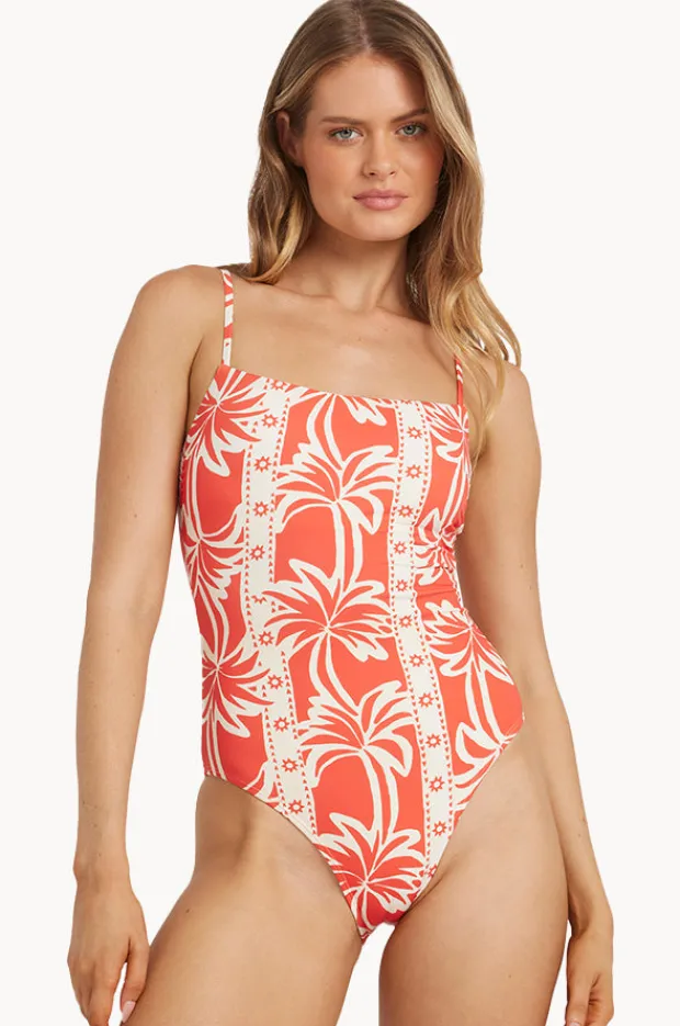 Women Billabong Row Of Palms Bella One Piece