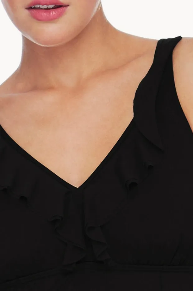 Women Jantzen Ruffle Swim Dress
