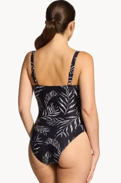 Women Zoggs Safari Leaf Classicback One Piece