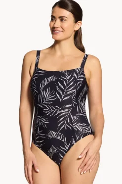 Women Zoggs Safari Leaf Classicback One Piece