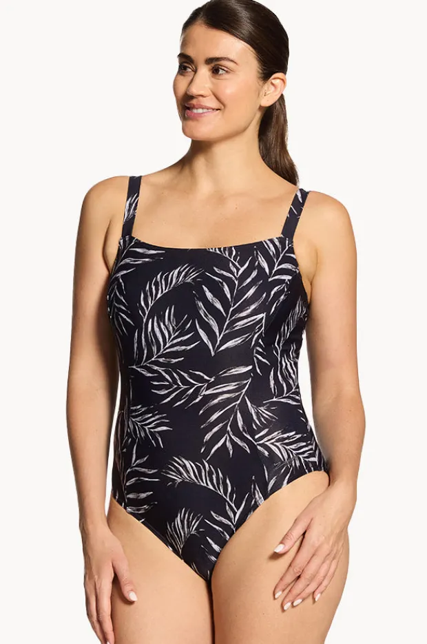 Women Zoggs Safari Leaf Classicback One Piece