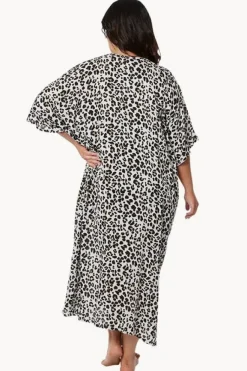 Women Sundrenched Safari Long Kaftan