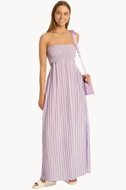 Women Sea Level Sails Bandeau Dress